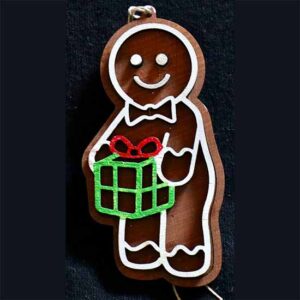 gingerbread man dick in a box