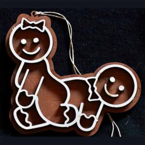 Gingerbread Woman Loves It On Top