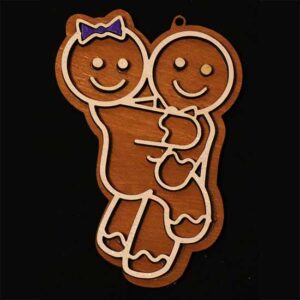 Gingerbread man and woman having sex